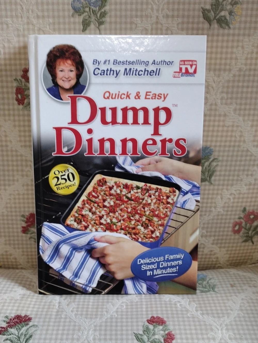 Quick & Easy Dump Dinners Cookbook - White & Red Cover